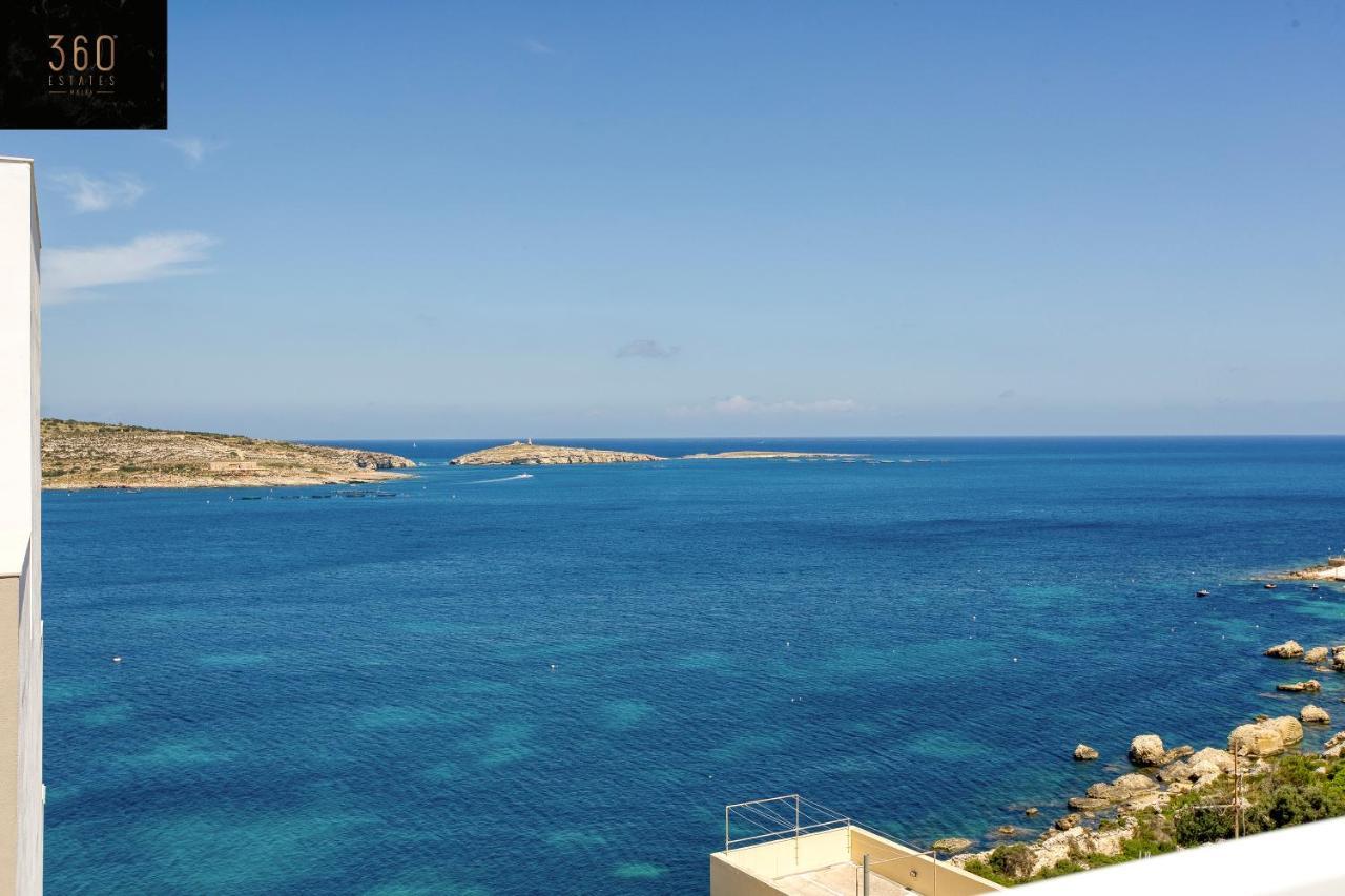 Appartamento Lux Sea Front Penthouse With Breathtaking Views In St Pauls By 360 Estates St. Paul's Bay Esterno foto